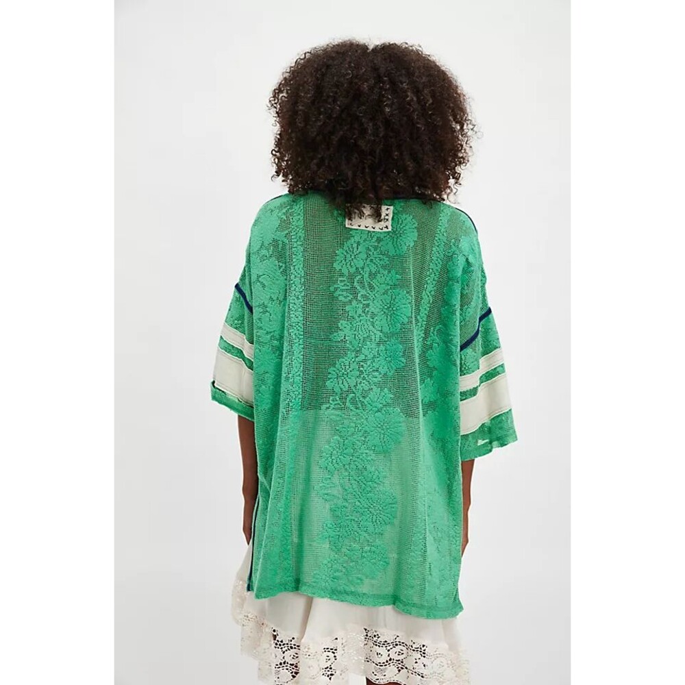 Free People We The Free Best Match Tee Kelly Green Medium M - Picture 3 of 9